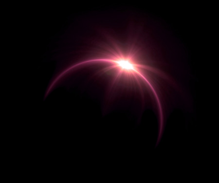 beautiful ring lens flare effect is simple to use add on backgroundの写真素材