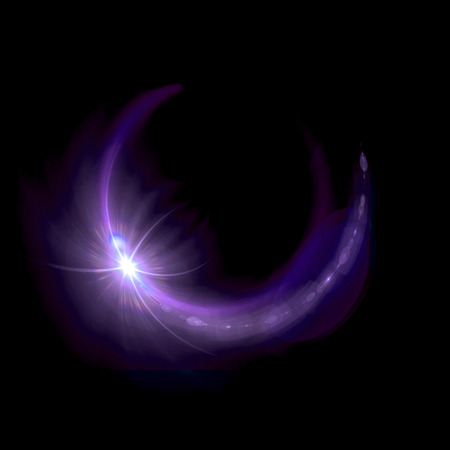 beautiful ring lens flare effect is simple to use add on backgroundの写真素材