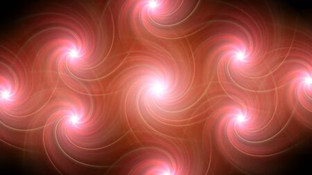 The circle shape of twirl ring lens flares with dark backgroundの写真素材