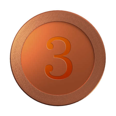 The metal of medal for the prize conceptの写真素材