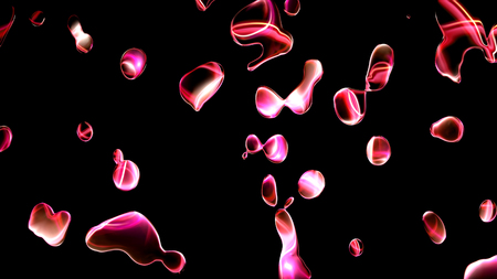 liquid flow to use add on backgroundの写真素材