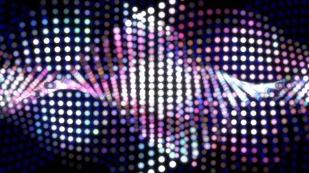 Abstract digital dot graph purple of background effectの写真素材