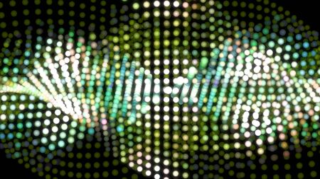 Abstract digital dot graph green of background effectの写真素材