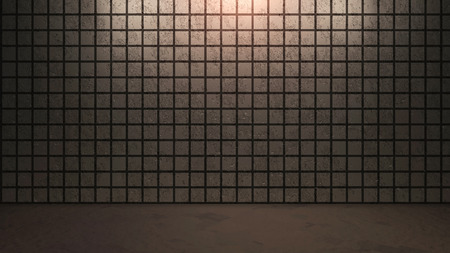 the brick background with abstract pattern arrangementの写真素材