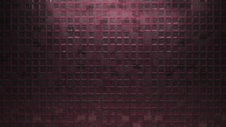 the metal square background with abstract patternの写真素材