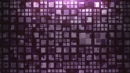 the metal square background with abstract patternの写真素材