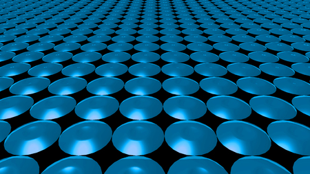 The Abstract background made of 3d Circleの写真素材