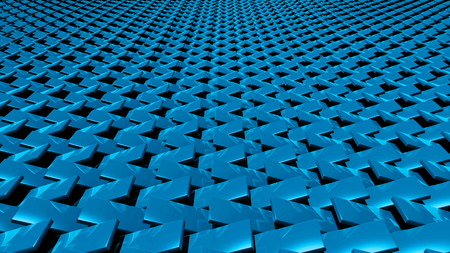 The Abstract background made of 3d cubesの写真素材