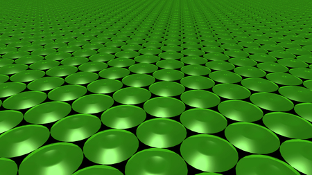 The Abstract background made of 3d Circleの写真素材