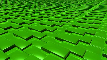 The Abstract background made of 3d cubesの写真素材