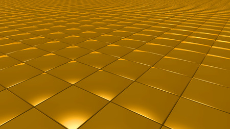 The Abstract background made of 3d cubesの写真素材