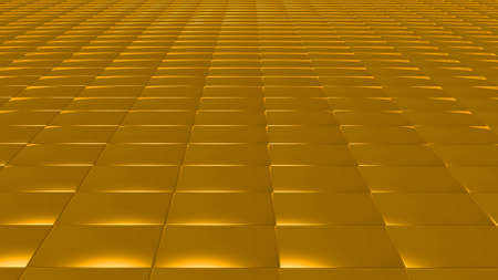 The Abstract background made of 3d cubesの写真素材