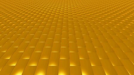 The Abstract background made of 3d cubesの写真素材