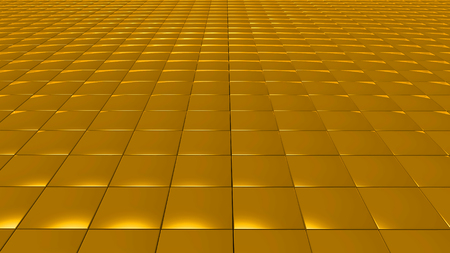 The Abstract background made of 3d cubesの写真素材