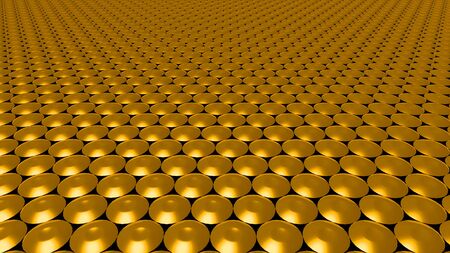 The Abstract background made of 3d Circleの写真素材