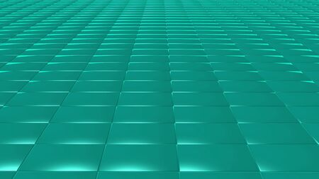 The Abstract background made of 3d cubesの写真素材