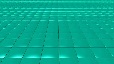 The Abstract background made of 3d cubesの写真素材