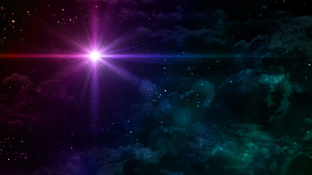 the night sky with star backgroundの写真素材