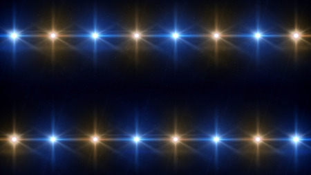 abstract image of lens flare representing the spotlight with special effect backgroundの写真素材