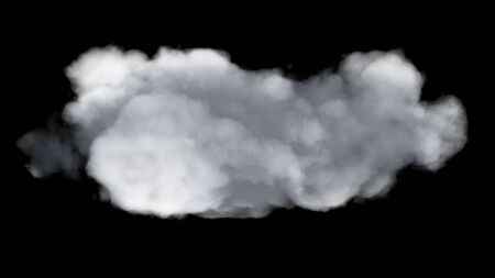 white cloud texture created by 3D rendering graphicの写真素材