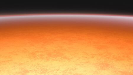 3D render of high temperature of solar sunの写真素材