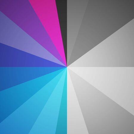 the round shape of colorful spectrum patternの写真素材