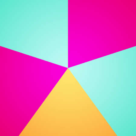the round shape of colorful spectrum patternの写真素材