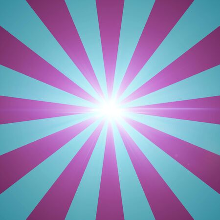 the round shape of colorful spectrum and lens flareの写真素材