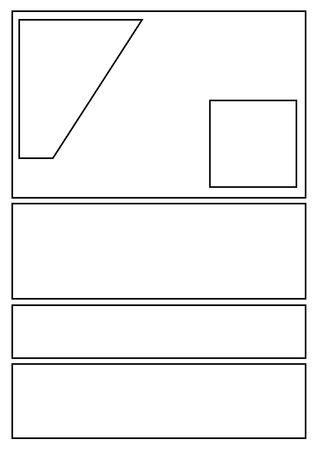 Manga Storyboard Layout Template For Rapidly Create The Comic Book Manga Storyboard Layout Template For Rapidly C