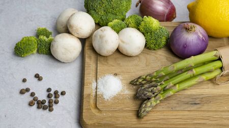 Group of organic fresh vegetablesの写真素材