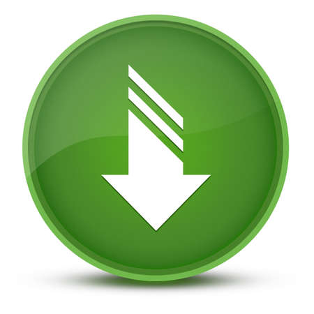 Download luxurious glossy green round button abstract illustrationの写真素材