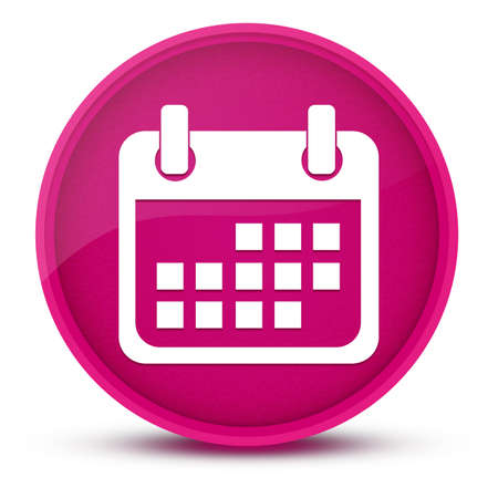 Event luxurious glossy pink round button abstract illustrationの写真素材