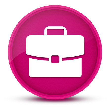Work experience luxurious glossy pink round button abstract illustrationの写真素材