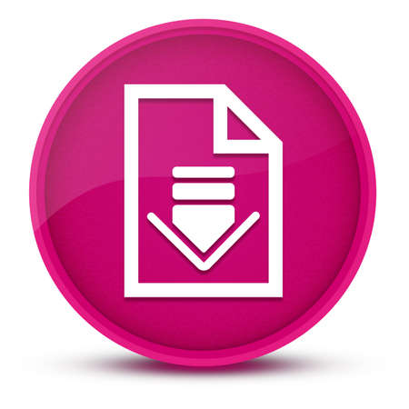 Download document luxurious glossy pink round button abstract illustrationの写真素材