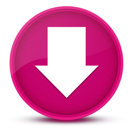 Download luxurious glossy pink round button abstract illustrationの写真素材