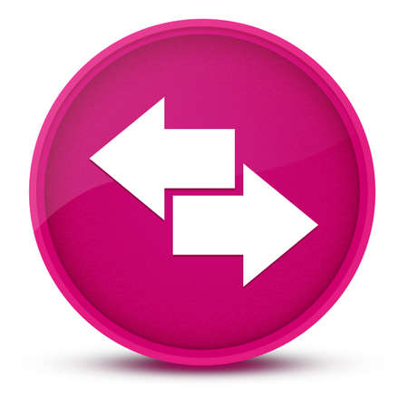 Transfer luxurious glossy pink round button abstract illustrationの写真素材