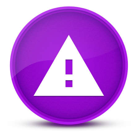 Report problem luxurious glossy purple round button abstract illustrationの写真素材
