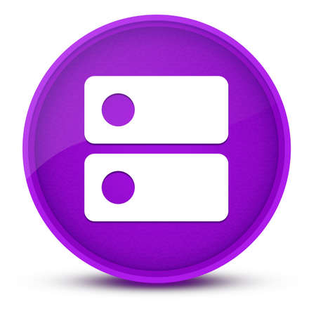 DNS luxurious glossy purple round button abstract illustrationの写真素材
