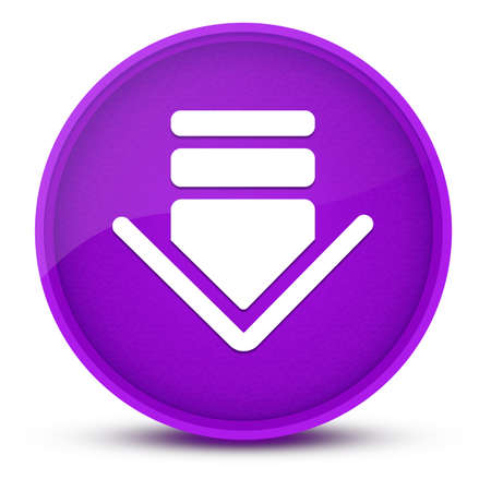 Download luxurious glossy purple round button abstract illustrationの写真素材
