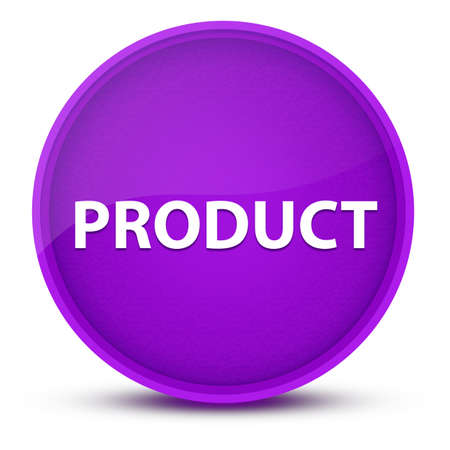 Product luxurious glossy purple round button abstract illustrationの写真素材