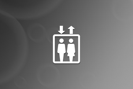 Website icon on black and white background abstract illustrationの写真素材