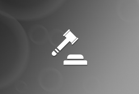 Soup icon on black and white background abstract illustrationの写真素材