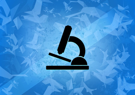 ERROR aesthetic abstract icon on blue background illustrationの写真素材