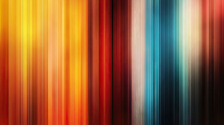 Abstract vertical lines and stripes with metallic textures and gradients, giving a futuristic and polished appearanceの素材