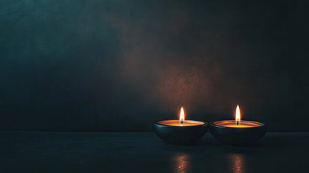 Flat black backdrop with soft lighting at the edges to create a vignette effect, perfect for visual focus and simplicityの素材