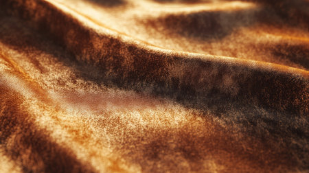 A detailed view of a plush, velvety surface with a subtle texture, illuminated by soft light.の素材