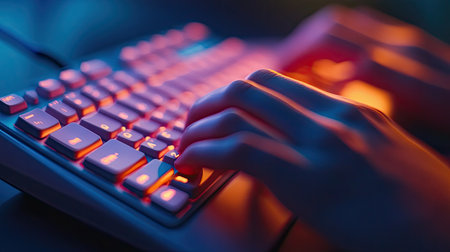 This image captures a close-up view of a personの素材