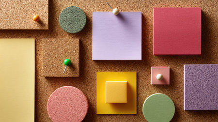 Notes in different shapesの素材