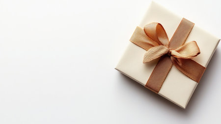 Simple and elegant gift voucher mockup on white background, ready for inserting promotional design, text, or personalized brandingの素材