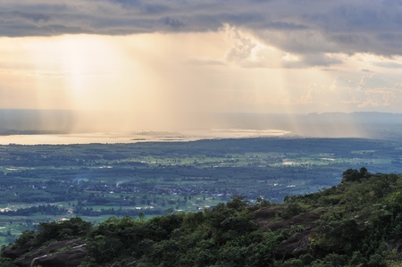 View landscape nature of light   3608;の写真素材